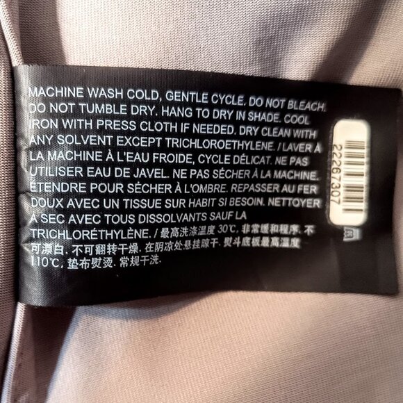 Theory Men's Taupe Patch Pocket Structure Knit Long Sleeve Shirt - Picture 8 of 9